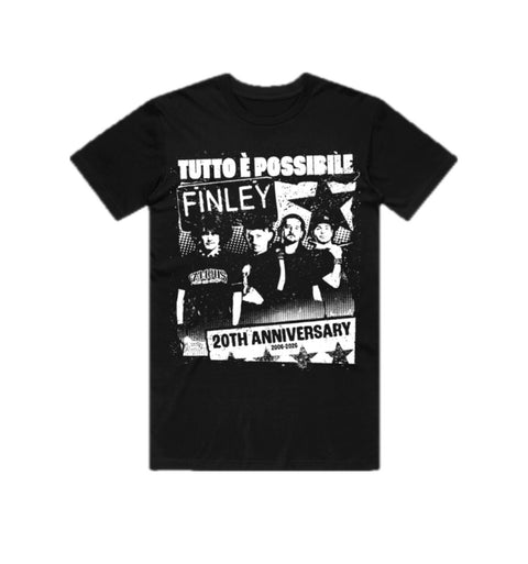 T-SHIRT "ANNIVERSARIO" BLACK